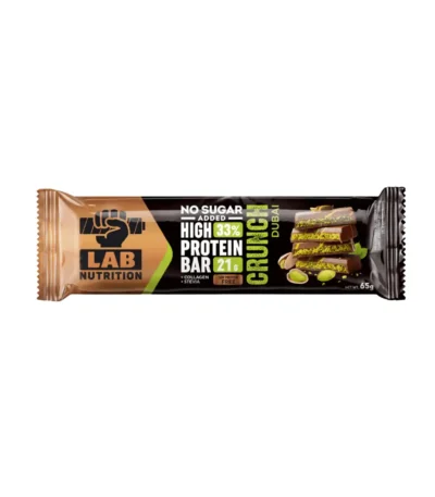 LAB Nutrition Crunch proteinski bar Dubai 65g