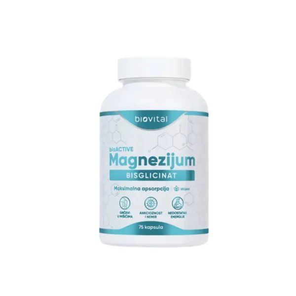 Biovital Magnezijum Bisglicinat 75 kapsula – BioVital