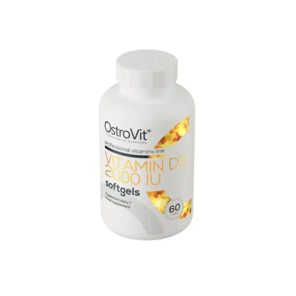 Vitamin D3 2000 IU softgels 60 kapsula – OstroVit
