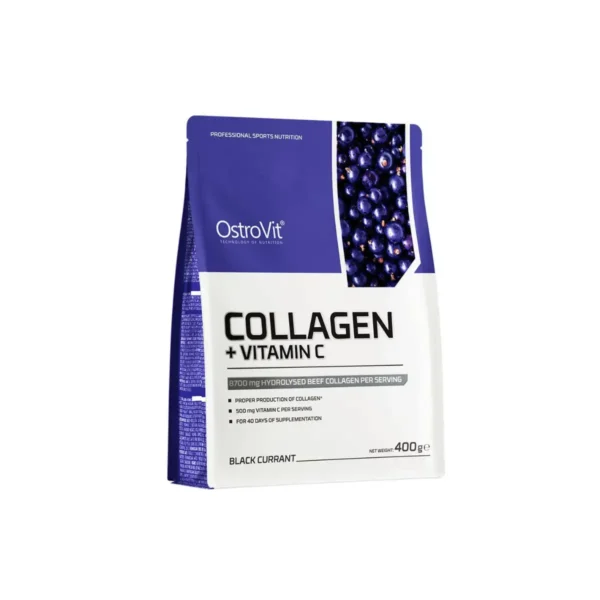 Collagen + Vitamin C Crna ribizla 400g – OstroVit