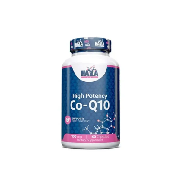 High Potency Co-Q10 100mg 60 kapsula – Haya Labs
