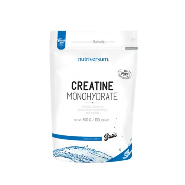 Creatine Basic Monohydrate 500g – Nutriversum