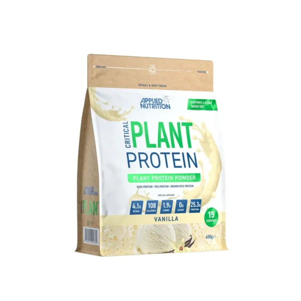 Critical Plant Protein 450g VEGAN – Applied Nutrition (Vanila)