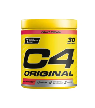C4 Pre-Workout Original 204g Fruit Punch – Cellucor