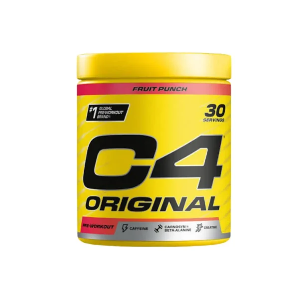 C4 Pre-Workout Original 204g Fruit Punch – Cellucor