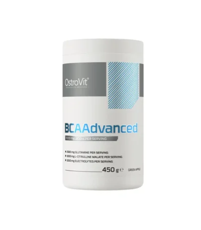 BCAA Advanced Green Apple 450g – OstroVit