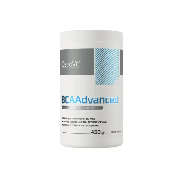 BCAA Advanced Green Apple 450g – OstroVit