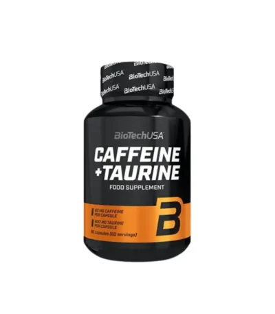 Caffeine & Taurine 60 kapsula – BioTechUSA