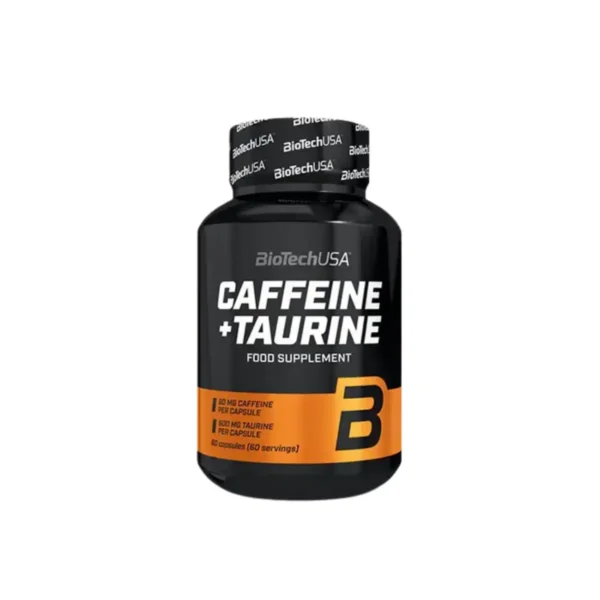 Caffeine & Taurine 60 kapsula – BioTechUSA