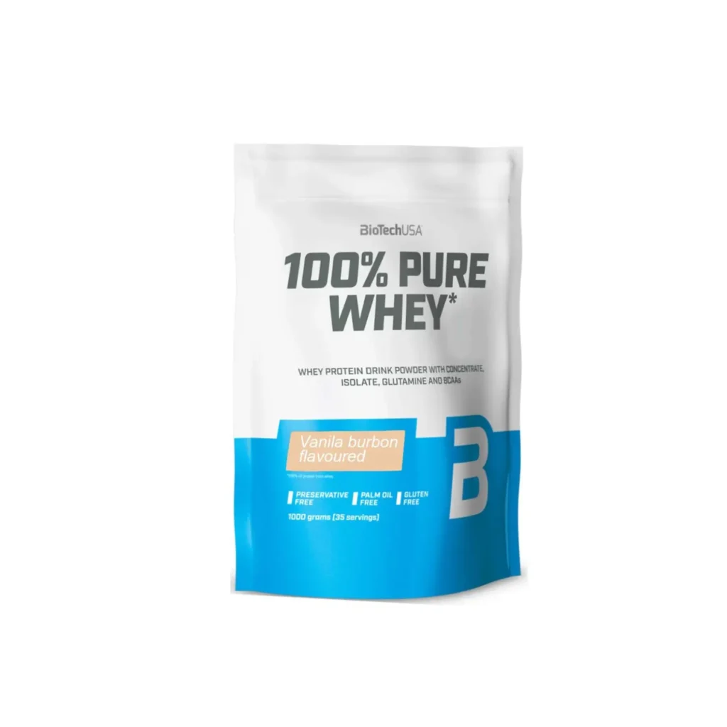 100% Pure Whey Vanila Burbon 1000g – BioTechUSA