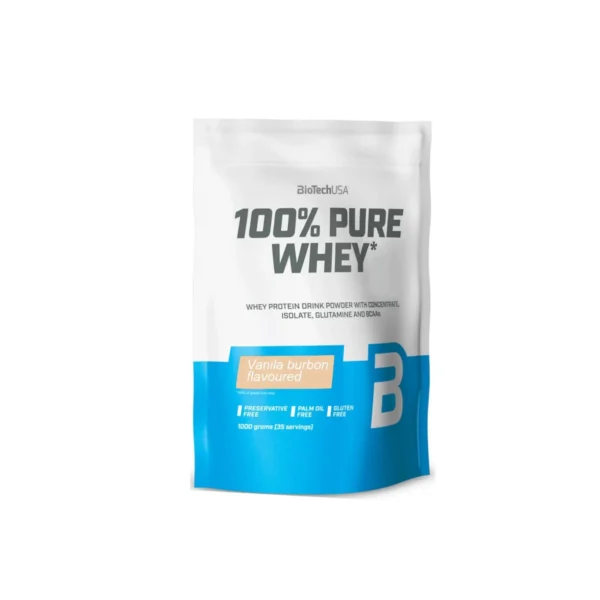100% Pure Whey Vanila Burbon 1000g – BioTechUSA