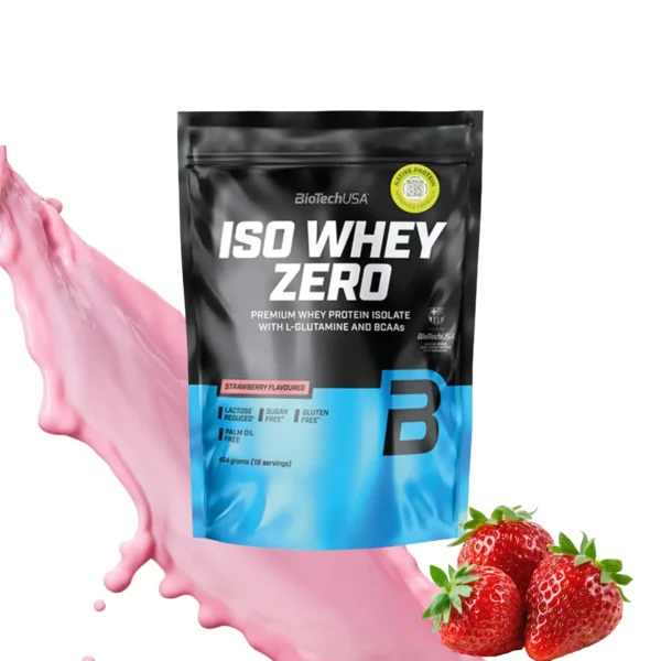 Iso Whey Zero Jagoda 454g – BioTechUSA
