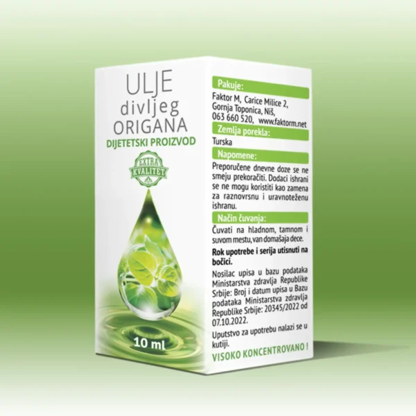 Origano divlji ulje 10 ml Faktor M