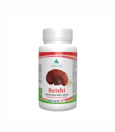 Reiši Gljiva Kapsule (Ganoderma Lucidum) 500mg – Priroda na Dar