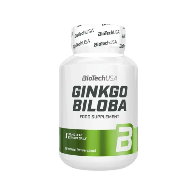 Ginkgo Biloba 90 tableta – Ekstrakt lista ginka 80 mg – BioTechUSA