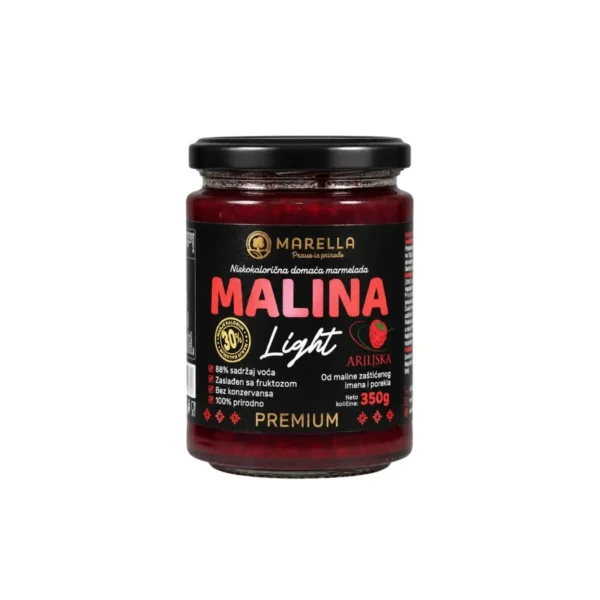 Marmelada light malina 350g marella