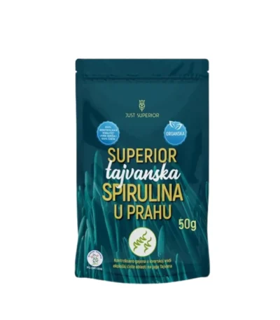 Spirulina prah organska 50g – Just Superior