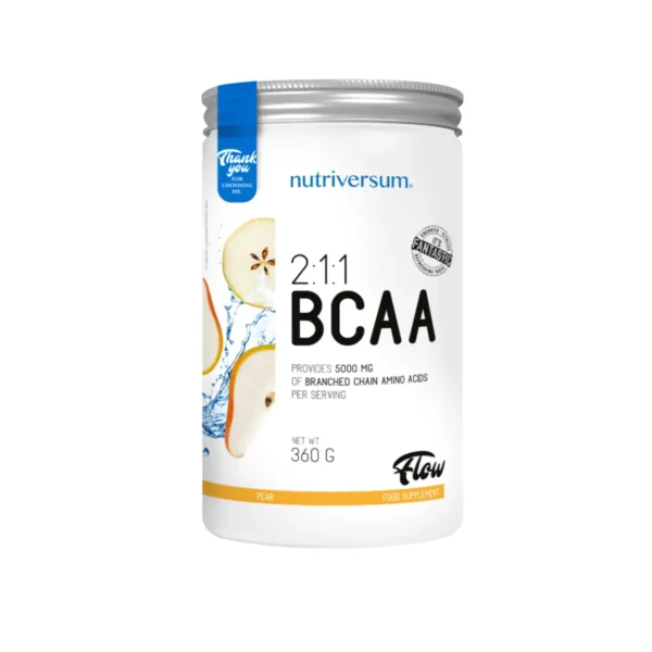 BCAA 2:1:1 Flow Pear 360g – Nutriversum