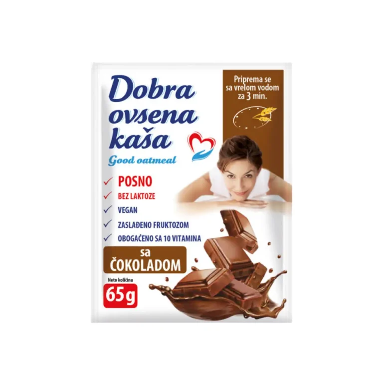 Dobra ovsena kasa čokolada 60g